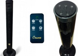 Bid Adieu To Sweaty Summers With Crane Ultra Slim Digital Tower Fan