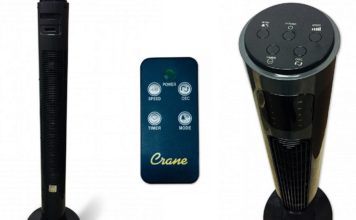 Bid Adieu To Sweaty Summers With Crane Ultra Slim Digital Tower Fan