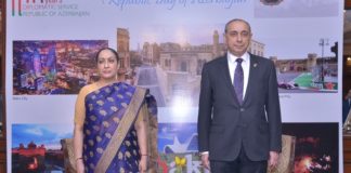 Discussing Nasimi At The R-Day Celebrations Of Azerbaijan In Delhi