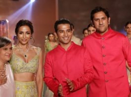 Malaika Arora Walks The Ramp For Designer Sulakshana Monga On Day 4 Of India Couture Week Actor Malaika Arora with Designer Sulakshana Monga presenting Collection @ FDCI India Couture Week 2019 (15)