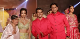 Malaika Arora Walks The Ramp For Designer Sulakshana Monga On Day 4 Of India Couture Week Actor Malaika Arora with Designer Sulakshana Monga presenting Collection @ FDCI India Couture Week 2019 (15)