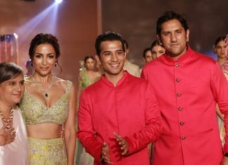Malaika Arora Walks The Ramp For Designer Sulakshana Monga On Day 4 Of India Couture Week Actor Malaika Arora with Designer Sulakshana Monga presenting Collection @ FDCI India Couture Week 2019 (15)