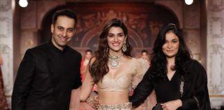 Kriti Sanon Dazzles The Runway In A Shyamal & Bhumika Ensemble On Day 3 Of India Couture Week Collection by Designer Shyamal Bhumika @ FDCI India Couture Week 2019 (19)