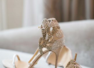 Wedding Shoes With A Pop Of Color