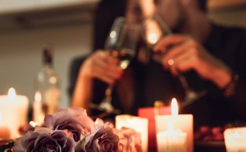 A Home-Made, Romantic Candle-Light Dinner Feast