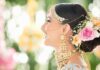 Adorning a bride’s hair! hair