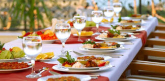 A wedding food menu for everyone food