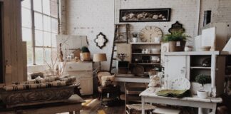 The old school way: a few vintage decor notions for you!