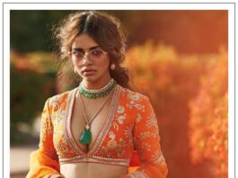 Tangerine Lehenga for the win! Lehenga Design