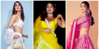 Bridesmaids goals at Anushka Ranjan – Aditya Seal Wedding