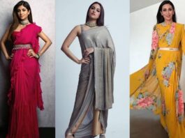 Different ways to drape a saree