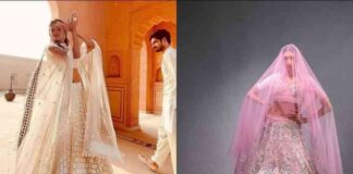 Lehenga Dupatta Draping Styles