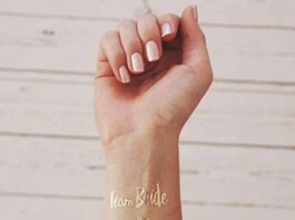 Mini trend alert: temporary tattoos for your bachelorette party