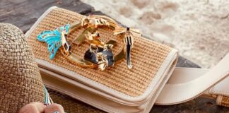 Different ways to include sea shell into your wedding look