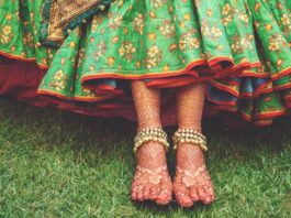 Anklet designs for brides to be