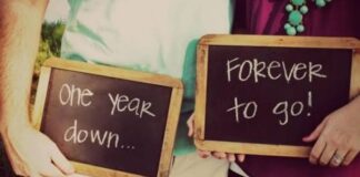 Ways to make your first anniversary extra special