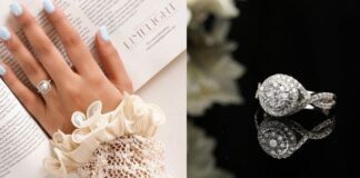 The right nail colour to go with every engagement ring shape