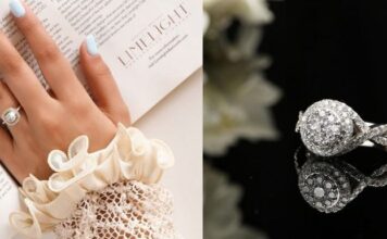 The right nail colour to go with every engagement ring shape