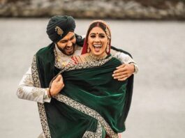 Regal velvet dhupatta style guide for grooms