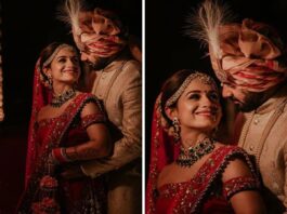 That aww couple poses for the wedding season! !