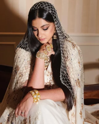 Rhea Kapoor Wedding Bridal hairstyle