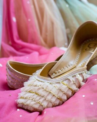Trending footwear for brides