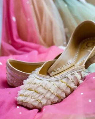 Trending footwear for brides