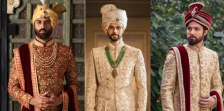 Sherwani Color Inspiration For Your Wedding Day- 2022 Wedding day groom sherwani