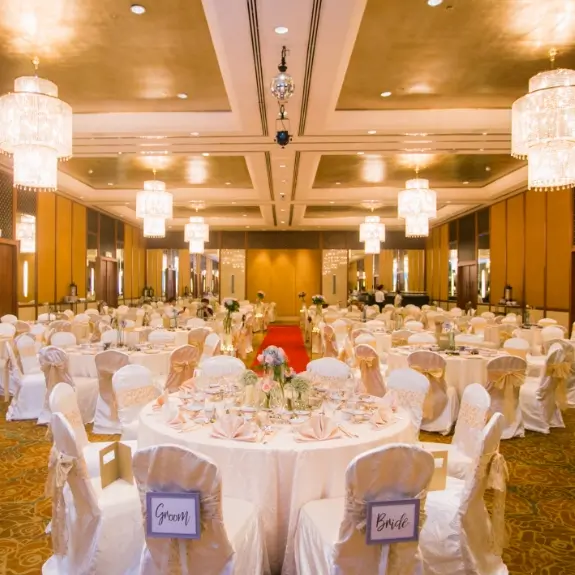 Get hitched at the Ballroom of Shangri La 