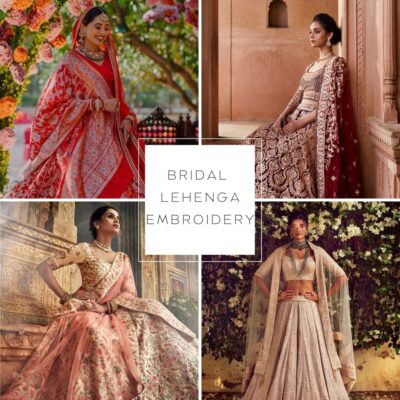Bridal Lehenga Embroidery