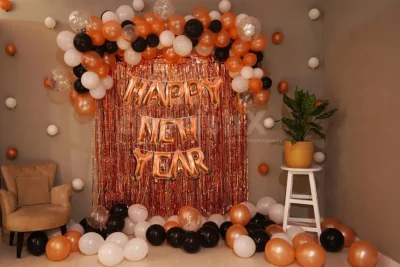 Confetti Bar Theme New Year Décor 
