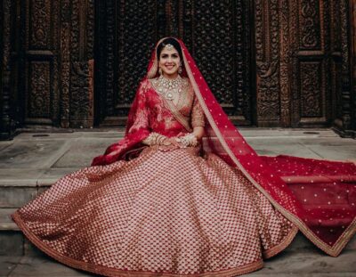 Double Bridal Dupatta Trends