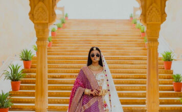 Unique Ways to Style Bridal Dupatta Feature Image