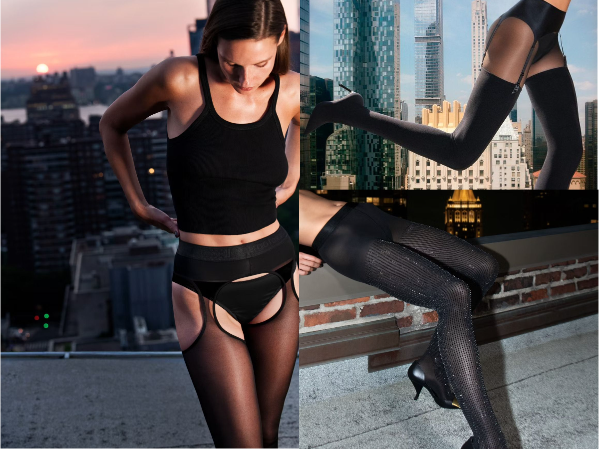Wolford X Sergio Rossi, une collection festive so sexy