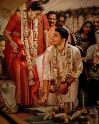South Indian Toe Ring Ceremony-WeddingAffair
