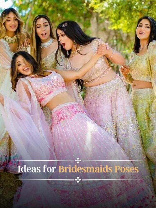 Ideas For Bridesmaid Poses