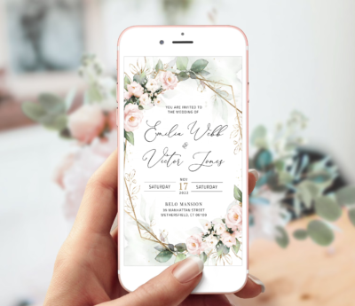 Digital Wedding Invite