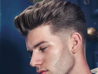Classic Pompadour Hairstyle For Groom