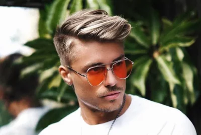 Side Part Hairstyle For Groom