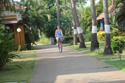 Cycling At Resort