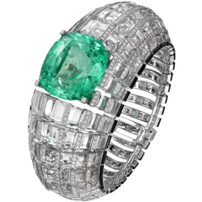 An Emerald Studded Bold Ring For The Maximalist Quotient