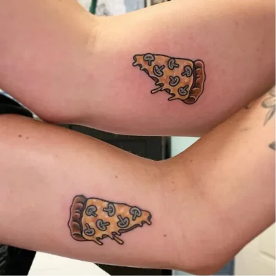 Foodie Couple Tattoo