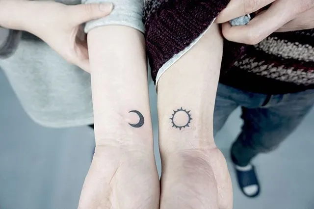 sun and moon tattoo meaning coupleTikTok Search