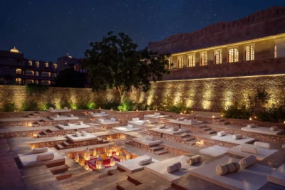The Stepwell Styled Courtyard, Six Senses Fort