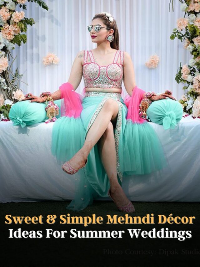 Sweet & Simple Mehndi Decor Ideas