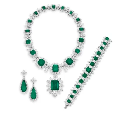 Elizabeth Taylor's Emerald Jewellery