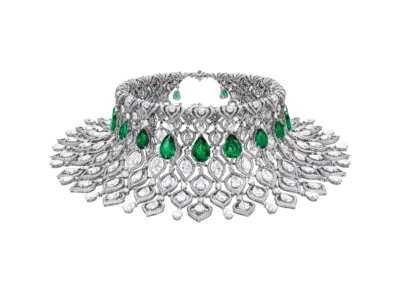 Bvlgari Emerald And Diamond Choker