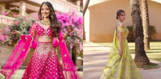 Neon Lehenga For Summer Wedding Neon Lehenga For Summer Wedding - Wedding Affair