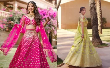 Neon Lehenga For Summer Wedding Neon Lehenga For Summer Wedding - Wedding Affair