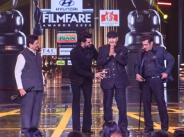 FILMFARE AWARDS Prem Chopra At Filmfare Awards